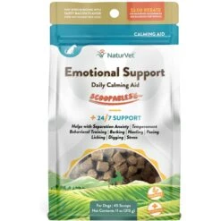 NaturVet Scoopables Emotional Support Daily Calming Aid Dog Supplement, 11-oz Bag