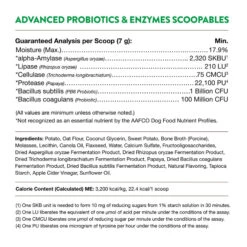 NaturVet Scoopables Advanced Probiotics & Enzymes 22 NaturVet Scoopables Advanced Probiotics & Enzymes -NaturVet AdvancedProbiotics EnzymesScoopablesforDogs9