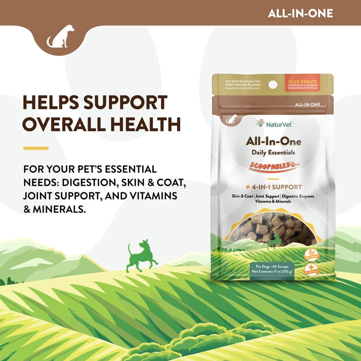 NaturVet Scoopables All-In-One Daily Essentials 6 NaturVet Scoopables All-In-One Daily Essentials - Image 4