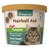 NaturVet Hairball Aid -NaturVet Hairball Aid Plus Pumpkin Cat SC Cup 60ct NV 03646