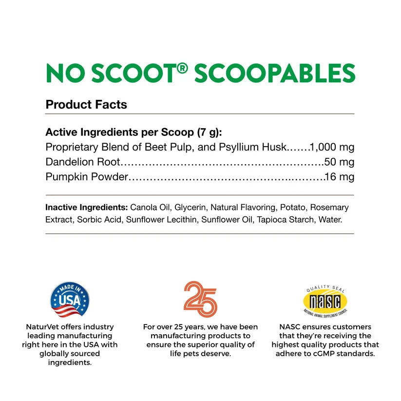 NaturVet Scoopables No Scoot Anal Gland Support 10 NaturVet Scoopables No Scoot Anal Gland Support - Image 8