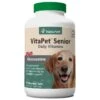 NaturVet VitaPet™ Senior Daily Vitamins Chewable Tablets -NaturVet VitaPet Senior Plus Gluc T 60ct NV 03030 REV1018