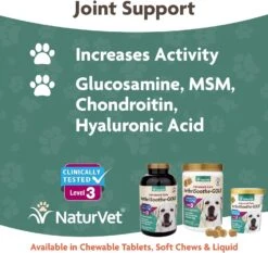 Naturvet ArthriSoothe GOLD Level 3 Joint Health Chewable Dog Supplement - 240 Count 12 Naturvet ArthriSoothe GOLD Level 3 Joint Health Chewable Dog Supplement - 240 Count -NaturVet naturvet arthrisoothe gold level 3 joint health chewable dog supplement 240 count 371254