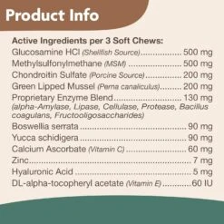 Naturvet ArthriSoothe GOLD Level 3 Joint Health Chewable Dog Supplement - 240 Count 13 Naturvet ArthriSoothe GOLD Level 3 Joint Health Chewable Dog Supplement - 240 Count -NaturVet naturvet arthrisoothe gold level 3 joint health chewable dog supplement 240 count 633043