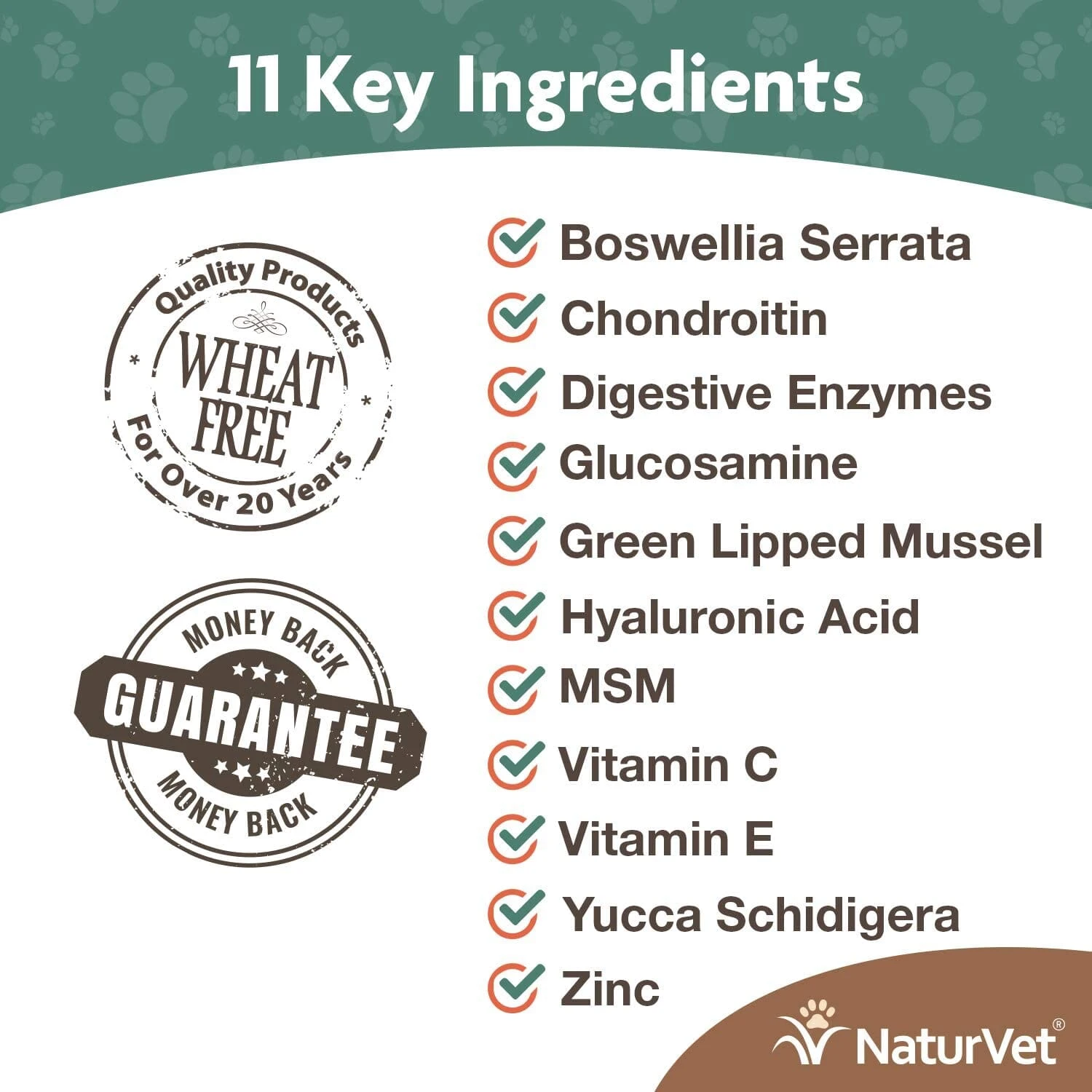 Naturvet ArthriSoothe GOLD Level 3 Joint Health Chewable Dog Supplement - 240 Count 4 Naturvet ArthriSoothe GOLD Level 3 Joint Health Chewable Dog Supplement - 240 Count - Image 2