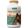Naturvet Brewer's Yeast & Garlic Tablets With Vitamins Cat And Dog Supplements - 1000ct Bottle