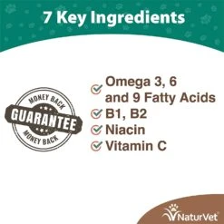Naturvet Brewer's Yeast & Garlic Tablets With Vitamins Cat And Dog Supplements - 1000ct Bottle -NaturVet naturvet brewers yeast garlic tablets with vitamins cat and dog supplements 1000ct bottle 814443