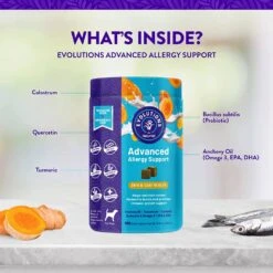 Naturvet Evolutions Advanced Allergy Support Soft Chews Dog Supplements - 180 Count 11 Naturvet Evolutions Advanced Allergy Support Soft Chews Dog Supplements - 180 Count -NaturVet naturvet evolutions advanced allergy support soft chews dog supplements 180 count 841456