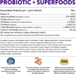 Naturvet Evolutions Probiotic + Superfoods SACHET Soft Chews Dog Supplements - 30 Count 14 Naturvet Evolutions Probiotic + Superfoods SACHET Soft Chews Dog Supplements - 30 Count -NaturVet naturvet evolutions probiotic superfoods sachet soft chews dog supplements 30 count 683402