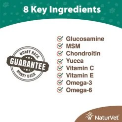 Naturvet Glucosamine DS Level 2 Tablets Hip And Joint Cat And Dog Supplements - 120 Ct Bottle -NaturVet naturvet glucosamine ds level 2 tablets hip and joint cat and dog supplements 120 ct bottle 522896