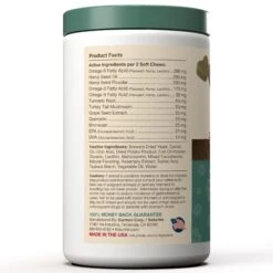 Naturvet Hemp Allergy Aid Plus Hemp Seed Soft Chew Cat And Dog Supplements - 60 Ct Jar 5 Naturvet Hemp Allergy Aid Plus Hemp Seed Soft Chew Cat And Dog Supplements - 60 Ct Jar -NaturVet naturvet hemp allergy aid plus hemp seed soft chew cat and dog supplements 60 ct jar 263409