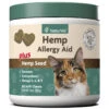 Naturvet Hemp Allergy Aid Plus Hemp Seed Soft Chews Cat Chewy Supplements - 60 Ct