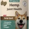 Naturvet Hemp Joint Health Plus Hemp Seed Soft Chew Dog Supplements - 120 Ct Jar -NaturVet naturvet hemp joint health plus hemp seed soft chew dog supplements 120 ct jar 173914