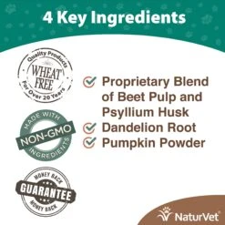 Naturvet No Scoot Soft Chew Dog Supplements - 120 Ct Jar -NaturVet naturvet no scoot soft chew dog supplements 120 ct jar 266633