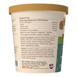 Naturvet No Toot Gas Aid Soft Chew Dog Supplements - 70 Ct Cup -NaturVet naturvet no toot gas aid soft chew dog supplements 70 ct cup 619545