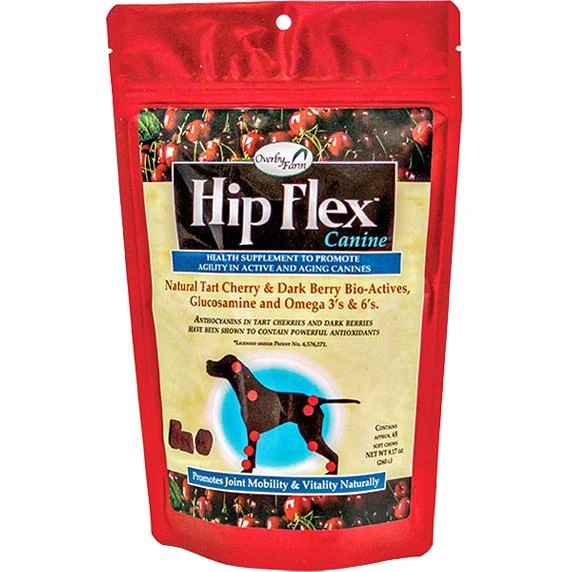 Naturvet Overby Farms Canine Hip Flex Chews Dog Chewy Treats - 9 Oz Bag 3 Naturvet Overby Farms Canine Hip Flex Chews Dog Chewy Treats - 9 Oz Bag