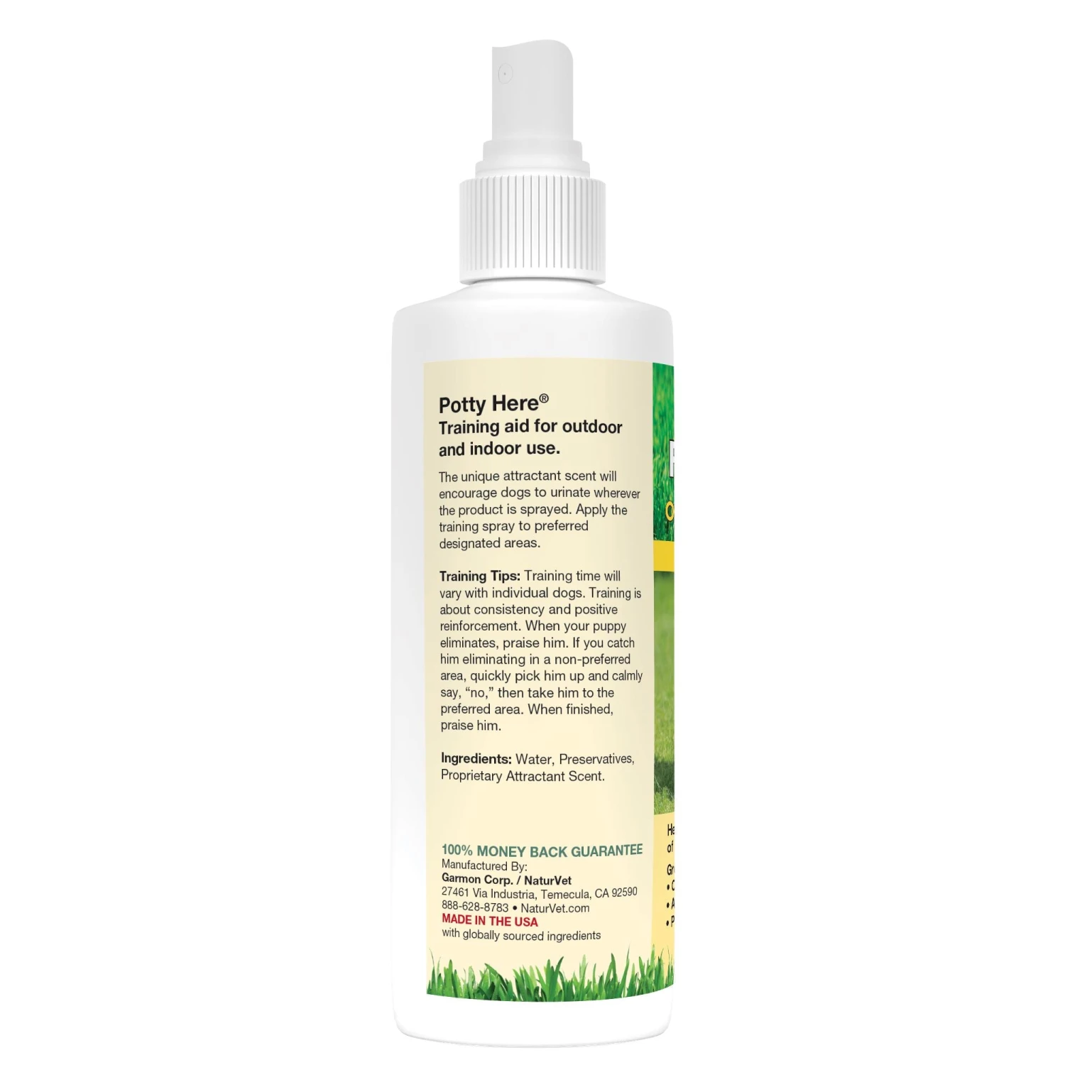 Naturvet Potty Here Cat And Dog Training Aids - 8 Oz Bottle 4 Naturvet Potty Here Cat And Dog Training Aids - 8 Oz Bottle - Image 2
