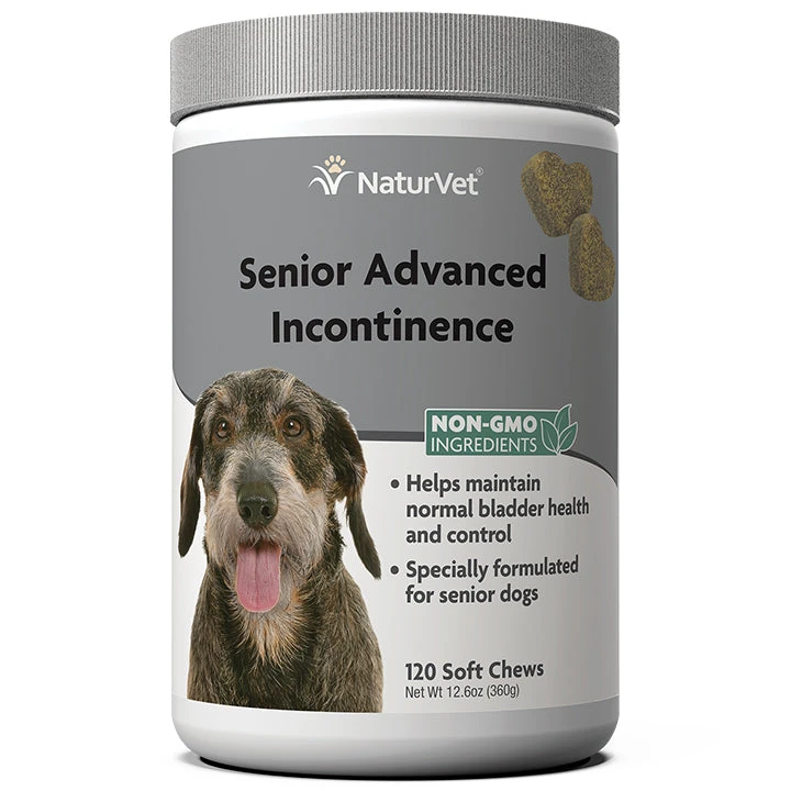 Naturvet Senior Incontinence Soft Chew Dog Supplements - 120 Ct 3 Naturvet Senior Incontinence Soft Chew Dog Supplements - 120 Ct