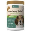 Naturvet Urinary Bladder Cranberry Relief Soft Chew Dog Chewy Supplements - 120 Ct Jar