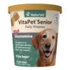 Naturvet Vita Pet Senior Plus Glucosamine Soft Chew Dog Supplements - 60 Ct Cup 1 Naturvet Vita Pet Senior Plus Glucosamine Soft Chew Dog Supplements - 60 Ct Cup -NaturVet naturvet vita pet senior plus glucosamine soft chew dog supplements 60 ct cup 211342