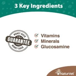 Naturvet Vita Pet SENIOR With Glucosamine Tablets Dog Supplements - 180 Ct Bottle -NaturVet naturvet vita pet senior with glucosamine tablets dog supplements 180 ct bottle 969026